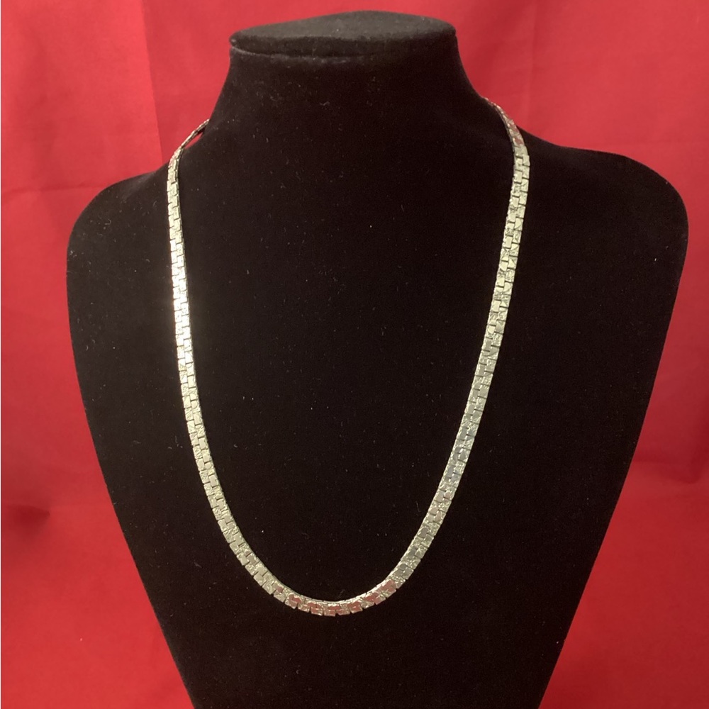 Silvertone chain for men?